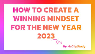 How to create a winning mindset for the New Year 2023